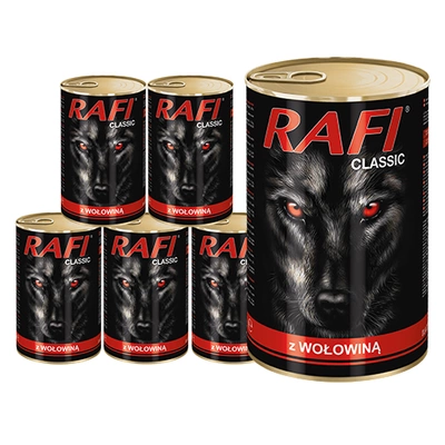 Rafi Classic Wołowina w Sosie 6x1240g