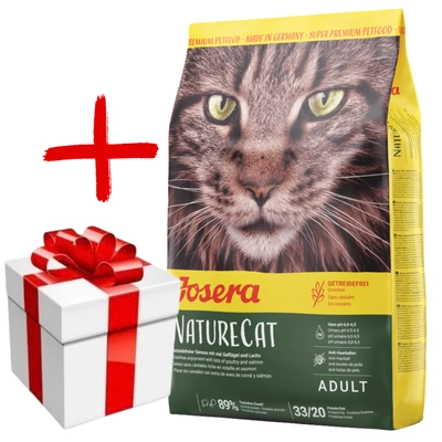 JOSERA NatureCat 2kg + NIESPODZIANKA DLA KOTA GRATIS!