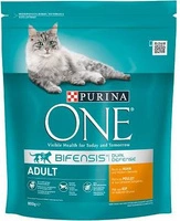 Purina One Cat Adult Karma z kurczakiem dla kota 1,5kg / Opakowanie uszkodzone (4154, 4879) !!! 