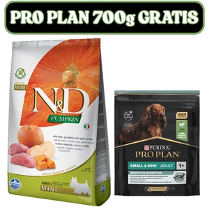 Farmina N&D Pumpkin Grain Free canine BOAR AND APPLE ADULT MINI 7kg