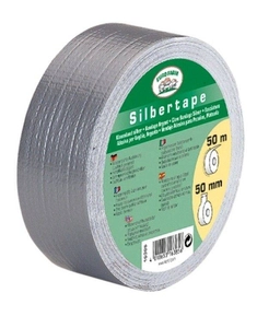 Kerbl Bandaż Silbertape do racic i kopyt, 50 m x 50 mm, srebrny