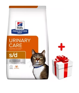 HILL'S PD Prescription Diet Feline s/d 1,5kg + niespodzianka dla kota GRATIS!
