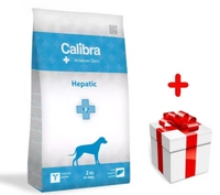 Calibra Veterinary Diets Dog Hepatic 2kg + Niespodzianka dla psa GRATIS