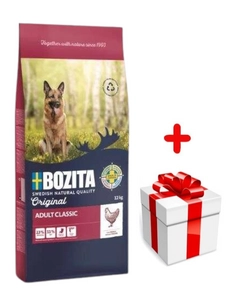 BOZITA Original Adult Classic 12kg + niespodzianka dla psa GRATIS!