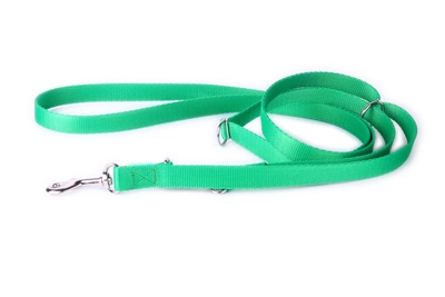 DogStuffs Smycz Regulowana – Zielona 20mm/220cm