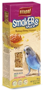 VITAPOL "Smakers" dla papużki falistej miodowy 2szt.