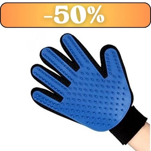 Rękawica do czesania sierści psa