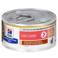 HILL'S PD Prescription Diet Feline On-Care Chicken&Vegatables Stews 82g