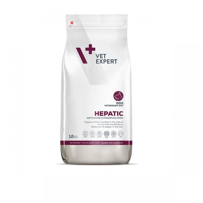 VETEXPERT Hepatic Dog 12kg / Opakowanie uszkodzone (5125)  !!!