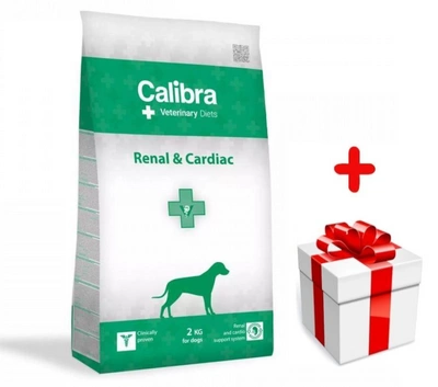 Calibra Veterinary Diets Dog Renal Cardiac 12kg + Niespodzianka dla psa GRATIS