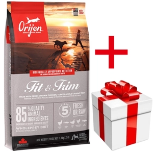 ORIJEN Fit & Trim Dog 6kg+ niespodzianka dla psa GRATIS!