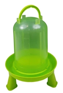 Poidło dla drobiu, z nóżkami, 8l, pistacjowo - zielone