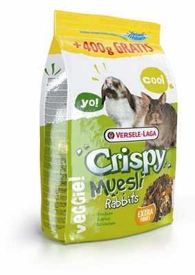 VERSELE-LAGA Crispy Muesli - Big Rabbits 2,75kg+400g GRATIS !!!  - mieszanka dla królików miniaturowych