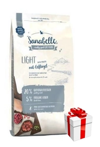 BOSCH Sanabelle Light Drób 10kg + Niespodzianka dla kota GRATIS