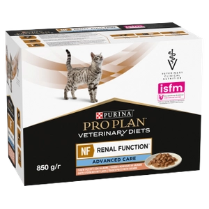 PRO PLAN Veterinary Diets NF AC Renal Function Karma mokra dla kota z łososiem 10x85g