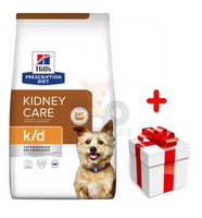 HILL'S PD Prescription Diet Canine k/d 1,5kg + niespodzianka dla psa GRATIS!