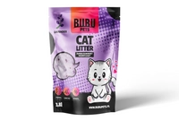 BUBU Pets Żwirek Silikonowy Niezbrylający Micro lavender fioletowy 3,8l