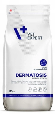 VETEXPERT Dog Dermatosis Rabbit&Potato 12kg / Opakowanie uszkodzone (4946)