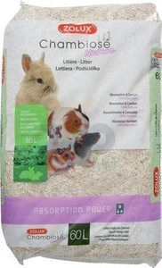 ZOLUX Naturalna podściółka  z konopii Chambiose dla gryzoni 60l