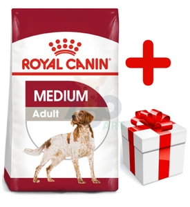 ROYAL CANIN Medium Adult 15kg karma sucha dla psów dorosłych, ras średnich  + niespodzianka dla psa GRATIS!