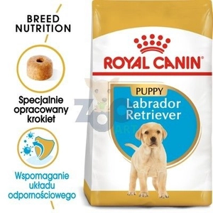 ROYAL CANIN Labrador Retriever Puppy 12kg karma sucha dla szczeniąt do 15 miesiąca, rasy labrador retriever/Opakowanie uszkodzone (1870) !!!