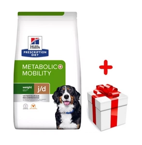 Hill's Prescription Diet Metabolic + Mobility Canine - 12 kg + niespodzianka dla psa GRATIS!