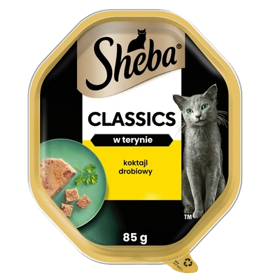 SHEBA Classics mokra karma dla kota z kurczakiem w terynie