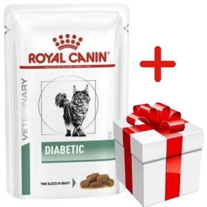 ROYAL CANIN Diabetic DS46 12x85g saszetka + NIESPODZIANKA DLA KOTA GRATIS!!!