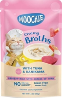 MOOCHIE Creamy Broths With Tuna & Kanikama Grain-Free 40g Kremowy bulion z tuńczykiem i kanikamą