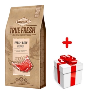 Carnilove True Fresh Beef 4kg + niespodzianka dla psa GRATIS!