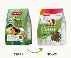 BEAPHAR- Care+ Nature Guinea Pig 1,5kg - karma Super Premium dla świnek morskich