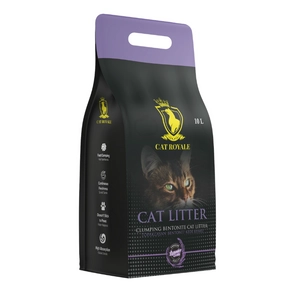 Cat Royale Lawenda żwirek bentonitowy 10l - 7,5kg\ Opakowanie uszkodzone (3016) !!!