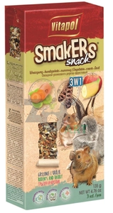 VITAPOL Kolby dla gryzoni „Smakers” 3w1 - 3szt.