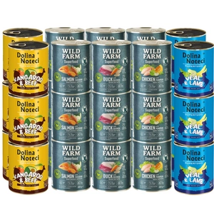 Dolina Noteci + WILD FARM Superfood Mix Smaków 30x800g