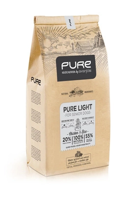 PURE Light Senior Dogs 12kg/ Opakowanie uszkodzone (3744,3745) !!! 