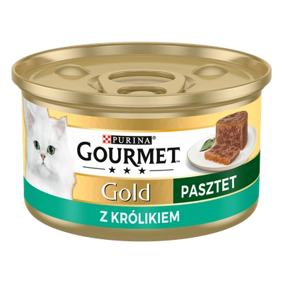 Purina Gourmet Gold pasztet z królikiem 85g