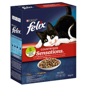 Felix Countryside Sensations z mieszanką wołowiny i kurczaka i z warzywami 1kg