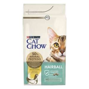 PURINA Cat Chow Hairball Karma bogata w kurczaka 1,5kg