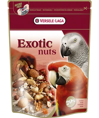 VERSELE-LAGA Exotic Nuts 750g- mieszanka orzechowa dla dużych papug 750g