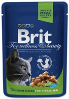 BRIT Cat Sterilised KURCZAK  100g