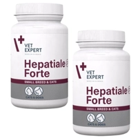 VETEXPERT Hepatiale Forte Small Breed & Cats 2x40 kaps.	