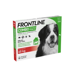 FRONTLINE Combo Spot -On Pies XL powyżej 40kg (pipeta 3x 4,02ml)