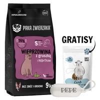 Paka Zwierzaka - Seventh heaven - Wieprzowina z gruszką "S" 9kg + przysmak & etui GRATIS !!!