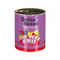 DOLINA NOTECI PREMIUM SUPERFOOD sarna i wołowina 800g