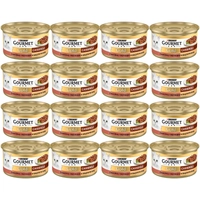 Purina Gourmet Gold kaczka/indyk w sosie 48x85g