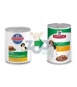 HILL'S SP Science Plan Canine Puppy Kurczak 370g - puszka