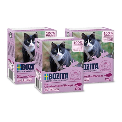 BOZITA Cat Krewetki W Sosie 3x370g