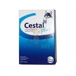 Cestal Dog Plus tabletki na odrobaczanie psów 2 sztuki