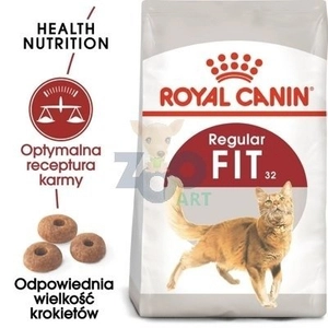 ROYAL CANIN FIT 32 10kg karma sucha dla kotów dorosłych, wspierająca idealną kondycję + Piłka dla kota GRATIS!