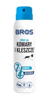 BROS - spray na komary i kleszcze 90ml